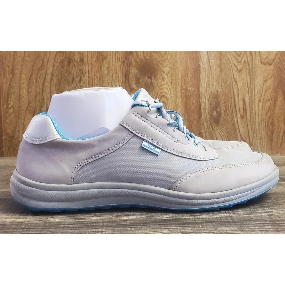 SAS Sporty Lux Lace Up Sneaker‎ Shoes Women's Size 8.5 N Gray